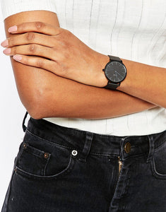 CLUSE La Boheme Black Mesh Watch
