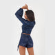 Navy Sequin Set