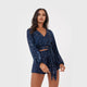 Navy Sequin Set