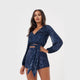 Navy Sequin Set